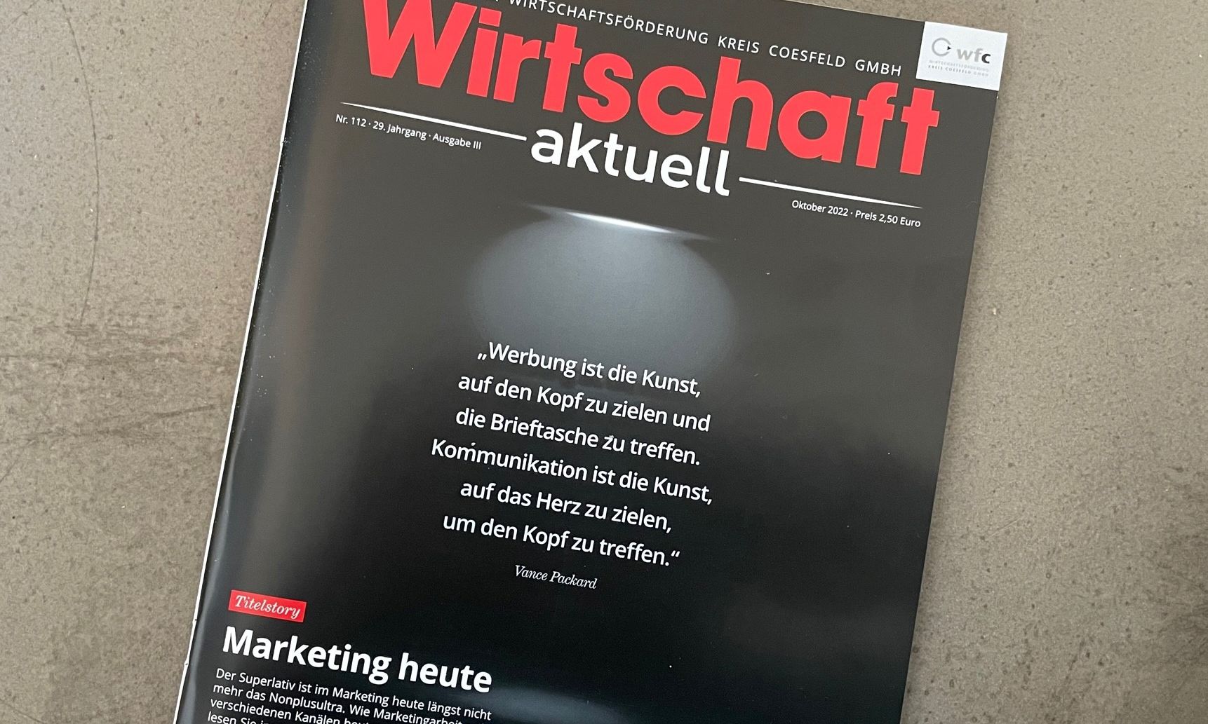 WIRTSCHAFT AKTUELL | Ausgabe 3/2022