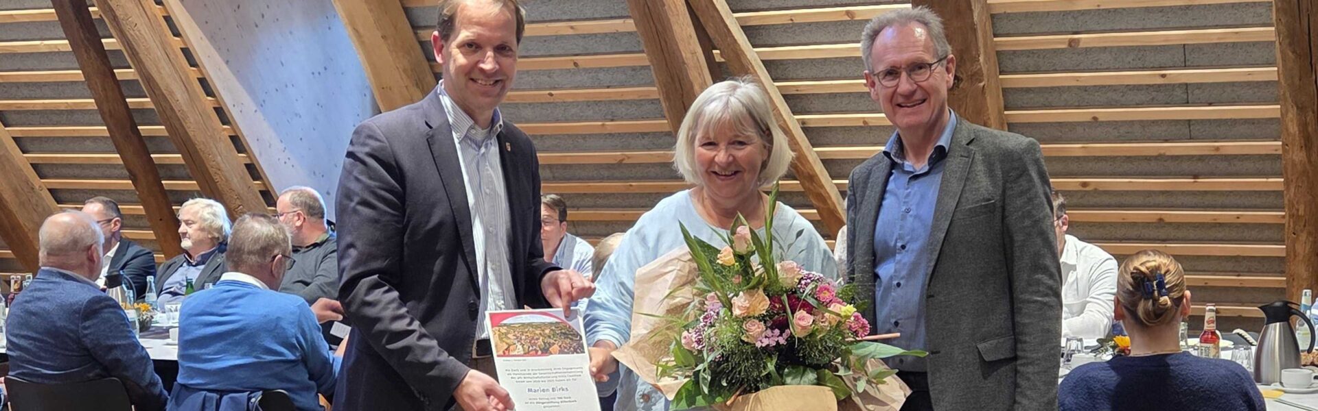 wfc dankt Marion Dirks für ihr Engagement